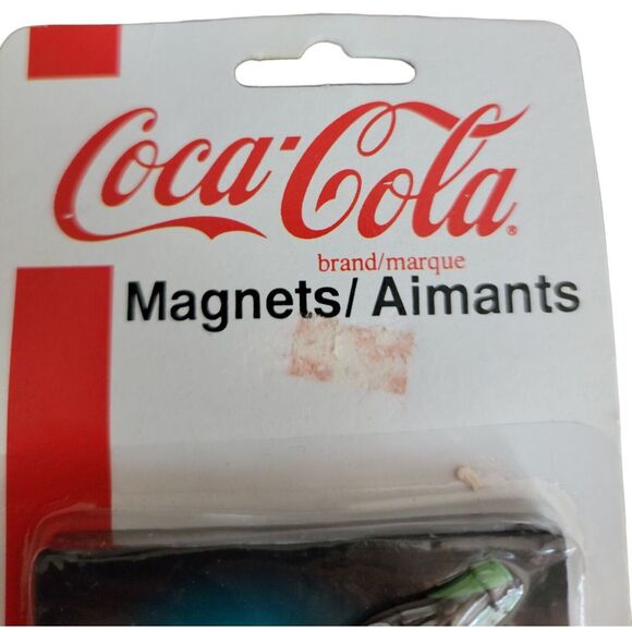 Coca-Cola Magnet 1998 coke bottle on ice burgh No. 51492 in original package - Picture 10 of 11